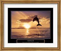 Goals - Dolphins Fine Art Print