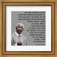 No One - Nelson Mandela Quote Fine Art Print