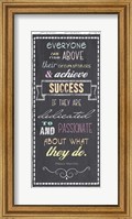 Achieve Success - Nelson Mandela Quote Fine Art Print