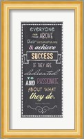 Achieve Success - Nelson Mandela Quote Fine Art Print