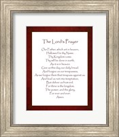The Lord's Prayer - Red Fine Art Print