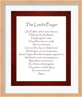 The Lord's Prayer - Red Fine Art Print
