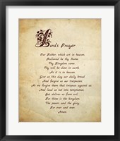 Lord's Prayer Fine Art Print