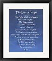 The Lord's Prayer - Blue Sky Fine Art Print