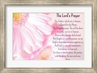 Lord's Prayer - Floral Fine Art Print
