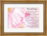 Lord's Prayer - Floral Fine Art Print