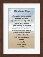 The Lord's Prayer - Beach Fine Art Print