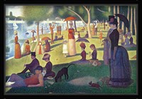 Sunday Afternoon on the Island of La Grande Jatte Framed Print