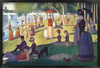 Sunday Afternoon on the Island of La Grande Jatte Framed Print