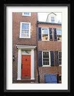 Red Door, Blue Door Fine Art Print