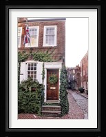 Ivy-covered Framed Print