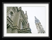 City Hall (angle) (Color) Framed Print