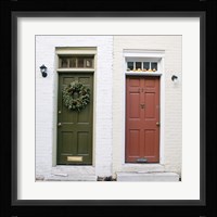 Dual Doors (Color) Fine Art Print