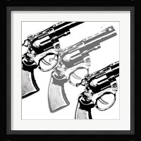 Bang, bang Framed Print