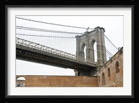 Brooklyn Bridge (brick walls) Fine Art Print
