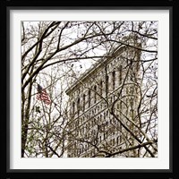 Veiled Flatiron Building (detail) Fine Art Print