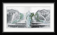 Fountain (b/w) Fine Art Print