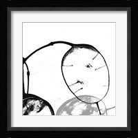 Silver Dollars III Framed Print