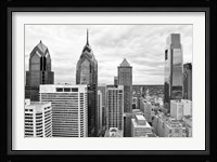 Philly Skyline (b/w) Fine Art Print