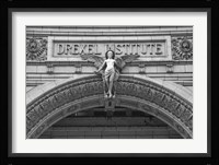 Drexel Angel (b/w) Fine Art Print