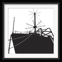 Ship Bow (silhouette) Fine Art Print