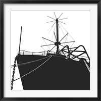 Ship Bow (silhouette) Fine Art Print