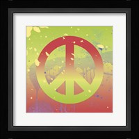 Outtasight Peace Framed Print