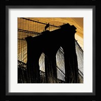 Brooklyn Glow Framed Print