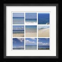 Beach Collage Fine Art Print