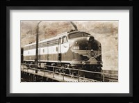 Erie Train 1 Framed Print