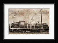 Erie Train 2 Framed Print