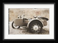 Ural Motorcycle 2 Framed Print
