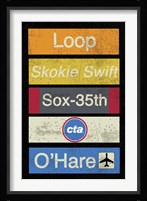 Chicago Framed Print