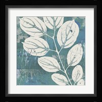 Cutting on Cerulean Framed Print