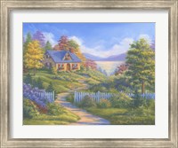Summer Cottage Fine Art Print