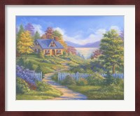 Summer Cottage Fine Art Print