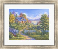 Summer Cottage Fine Art Print