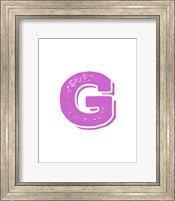 G in Pink Fine Art Print