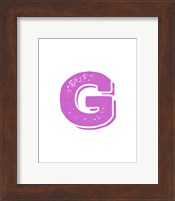 G in Pink Fine Art Print