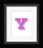 Y in Pink Fine Art Print