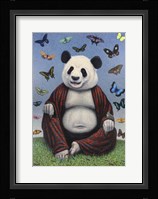 Panda Buddha Fine Art Print