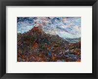 Volcano Framed Print