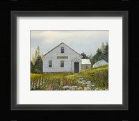 Lupines At The School Fine Art Print