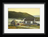 Monhegan Wharf Fine Art Print