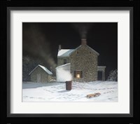 Sledding Party Fine Art Print