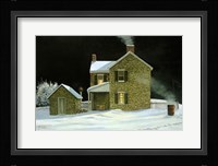 Warming Barrel Fine Art Print