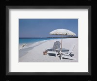Seaside Picnic Framed Print