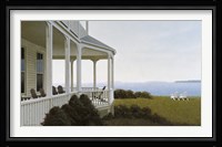 Porch Chairs Fine Art Print