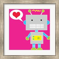 Robot - Pink Fine Art Print