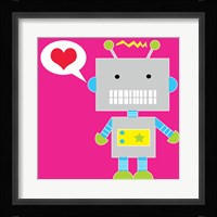 Robot - Pink Fine Art Print